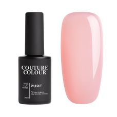 БАЗА КАМУФЛЮЮЧА КАУЧУКОВА ДЛЯ ГЕЛЬ-ЛАКУ COUTURE COLOUR PURE BASE COAT №04 (квітково-рожевий), 9 мл
