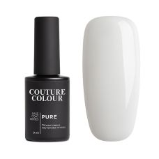 БАЗА КАМУФЛЮЮЧА КАУЧУКОВА ДЛЯ ГЕЛЬ-ЛАКУ COUTURE COLOUR PURE BASE COAT №1 (молочна), 9 мл