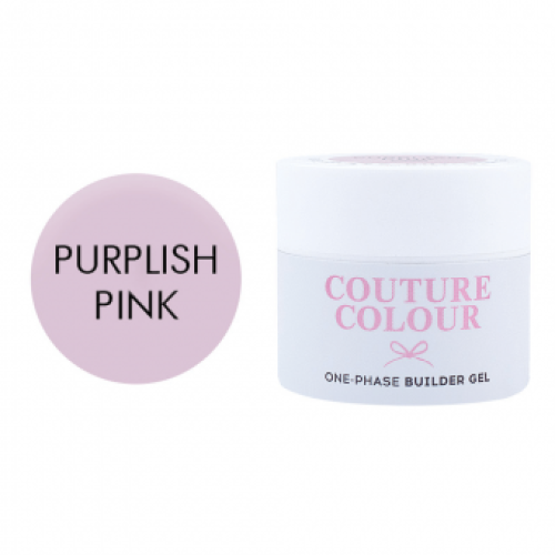 ОДНОФАЗНЫЙ ГЕЛЬ COUTURE COLOUR 1-PHASE BUILDER Purplish Pink, 15 мл