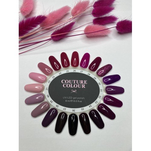 ГЕЛЬ-ЛАК COUTURE COLOUR 034 БАКЛАЖАН, 9 МЛ
