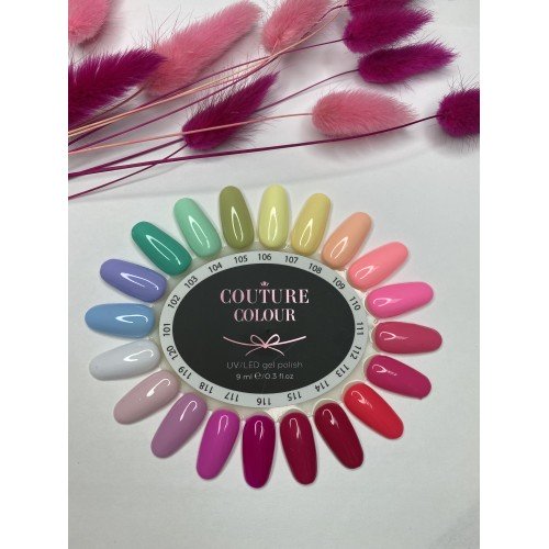 ГЕЛЬ-ЛАК COUTURE COLOUR 106 ЛИМОННИЙ, 9 МЛ