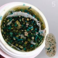  Гель з сухоцвітами Saga Flower Gel 05, 5г