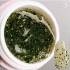 Гель с сухоцветами Saga Flower Gel 03, 5г