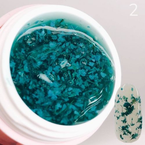 Гель з сухоцвітами Saga Flower Gel 02, 5г