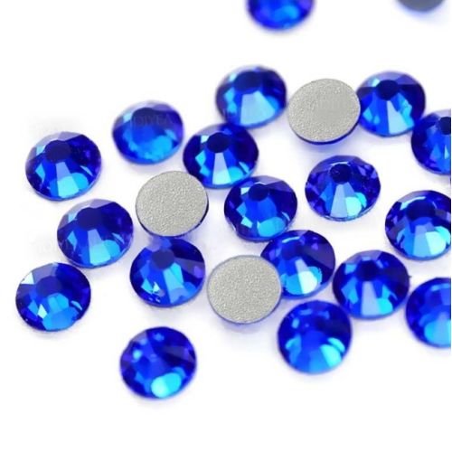  ХРУСТАЛЬНІ СТРАЗИ SWAROVSKI CRYSTAL SAPHIRE РОЗМІР SS 4 (1,6 ММ), 50 ШТ