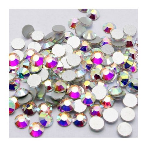  ХРУСТАЛЬНІ СТРАЗИ SWAROVSKI CRYSTAL AB РОЗМІР SS 4 (1,6 ММ), 50 ШТ