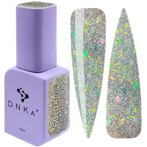 Гель лак DNKa  Color №0109 Spalah, 12мл