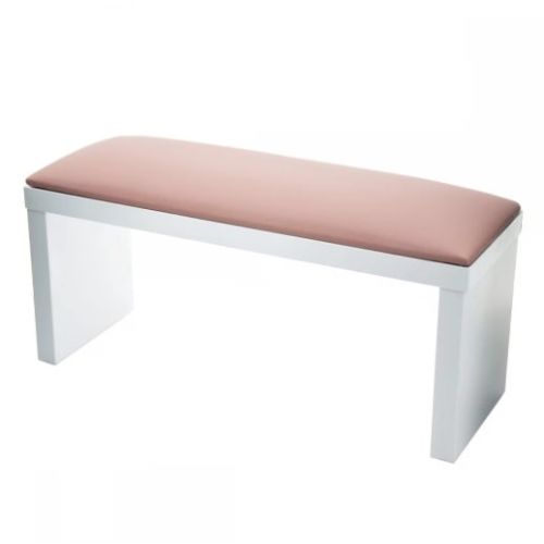 Подставка для маникюра FRC Beauty на белых ножках, Pink