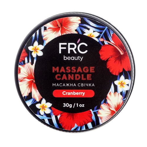 Массажная свеча FRC "CRANBERRY", 30 мл