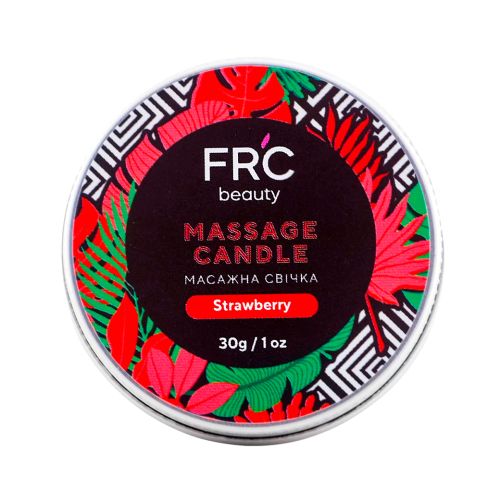 Масажна свічка FRC "STRAWBERRY", 30 мл