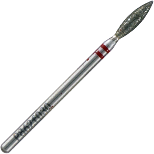 Фреза алмазна полум'я P862f030 червоне