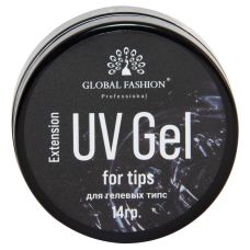 Гель для гелевых типс Global Fashion, 14 мл