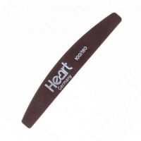 HEART пилочка BROWN TITAN 100/180