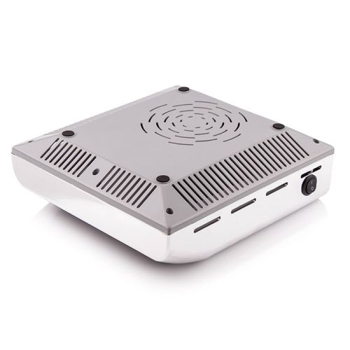 Витяжка для манікюру з HEPA фільтром SIMEI 858-8 SILVER на 80W