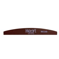 Пилка для нігтів Heart Brown TITAN 180/240