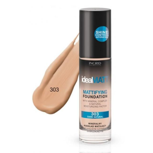 Тональний крем INGRID IDEAL MATT MATTIFYING FOUNDATION № 303