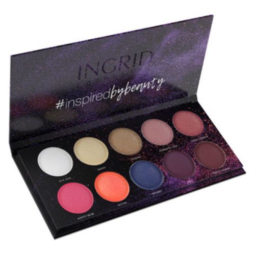 Палетка тіней Ingrid Matt & Glam Colors of Women Nature Colors