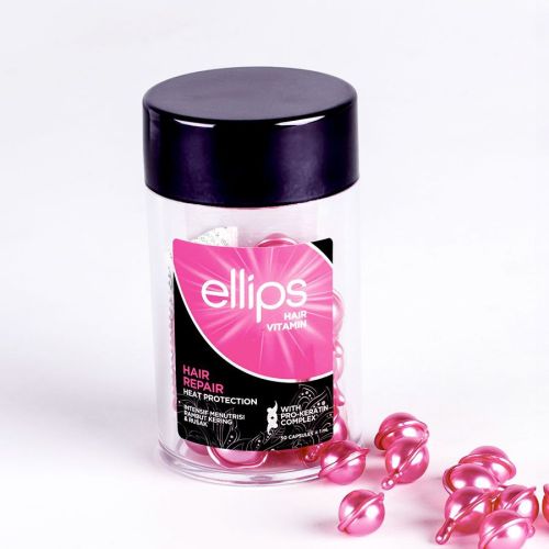 Капсули для волосся ЕLLIPS Pro-Keratin Complex Бездоганний шовк 50*1мл