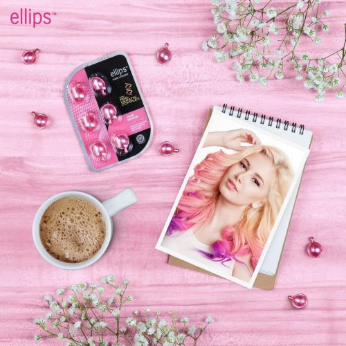 Капсулы для волос ELLIPS Pro-Keratin Complex Безупречный шелк 6*1мл