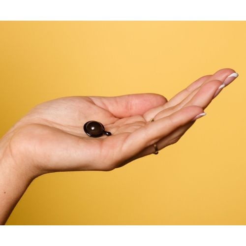 Капсулы для волос ELLIPS Shiny Black черные 8*1мл