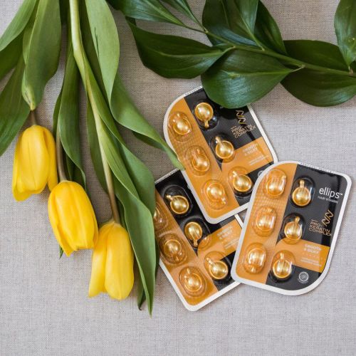 Капсули для волосся ЕLLIPS Pro-Keratin Complex Бездоганний шовк 6*1мл