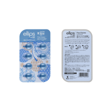 Капсули для волосся ELLIPS Pure natura блакитні 8*1
