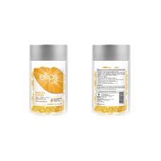 Капсули для волосся ELLIPS Smooth and Shiny жовті  50*1мл
