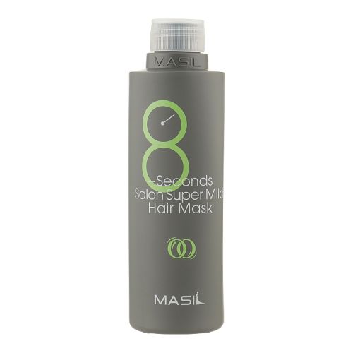 Мягкая восстанавливающая маска для волос Masil 8 Seconds Salon Super Mild Hair Mask Green, 50 мл