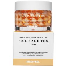 Антивозрастной капсульный крем с экстрактом золотого шелкопряда MEDI-PEEL Gold Age Tox Cream 