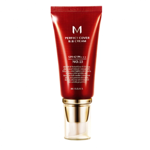 Тональний крем Missha M Perfect Cover BB Cream SPF42/PA+++ №13 Bright Beige, 50 мл