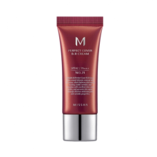 Тональний крем Missha M Perfect Cover BB Cream SPF42/PA+++ № 21 Light Beige, 20 мл