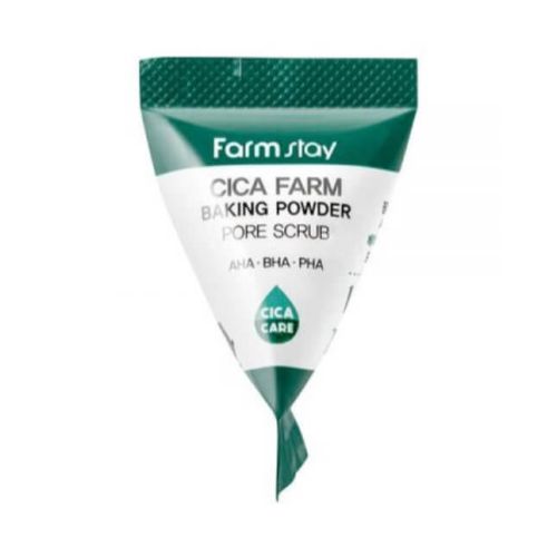 Скраб для лица Farm Stay Сica Farm Baking Powder Pore Scrub с содой и центнелой, 7 гр