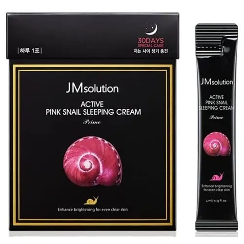 JMsolution Восстанавливающая ночная маска с муцином улитка 4мл