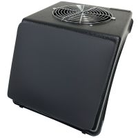 Витяжка настільна Ulka X2soft, чорна, подушка сіра (колір 14)