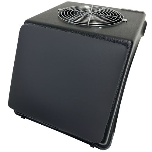 Вытяжка настольная Ulka X2soft, черная, подушка серая (цвет 14)