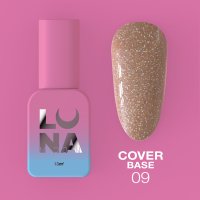 LUNA Камуфлююча база Cover Base №09(13ml)