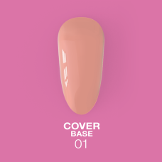 LUNA Камуфлирующая база Cover Base №01 (30ml)