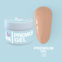 LUNA Гель для нарощування Premium Gel №18 (15ml)