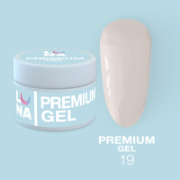 LUNA Гель для нарощування Premium Gel №19 (15ml)