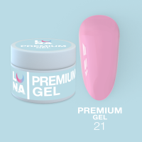 LUNA Гель для нарощування Premium Gel №21 (15ml)