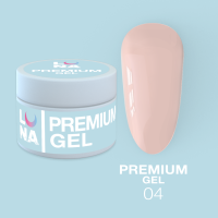 LUNA Гель для нарощування Premium Gel №04 (15ml)