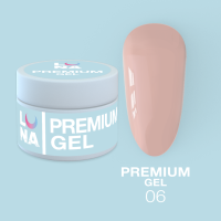 LUNA Гель для нарощування Premium Gel №06 (15ml)