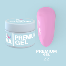 LUNA Гель для нарощування Premium Gel №22 (15ml)