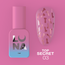 LUNA Топ для гель-лаку  Top Secret №3 13ml