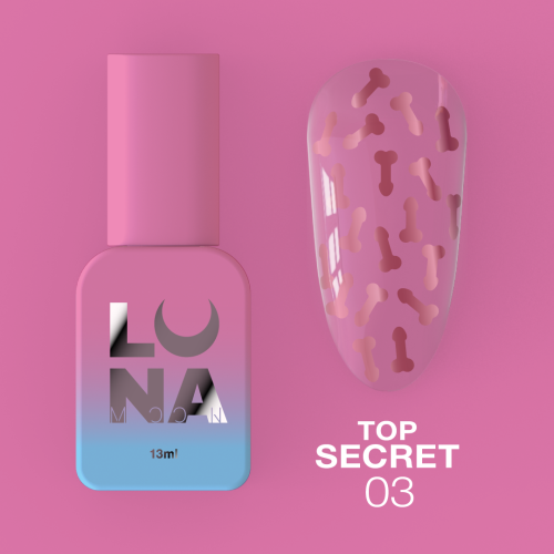 LUNA Топ для гель-лаку  Top Secret №3 13ml
