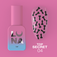 LUNA Топ для гель-лаку  Top Secret №4 13ml