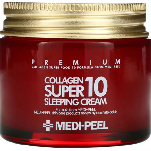 Medipeel Омолоджувальний нічний крем для обличчя з колагеном Collagen Super 10 Sleeping Cream 70ml