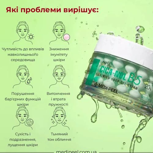 Medi Peel Soothing Restorative Capsule Cream Gel\PHYTO CICA-NOL B5