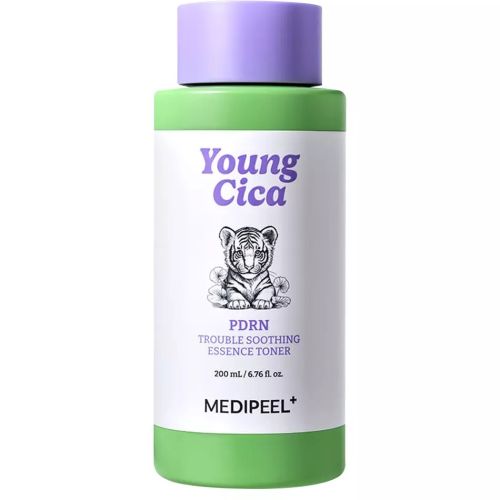 MEDIPEEL Young Cica Заспокійлива тонер-есенція для обличчя з PDRN та центелою PDRN Trouble Soothing