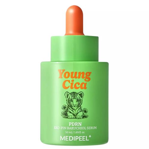 MEDIPEEL Young Cica Укрепляющая сыворотка из PDRN и бакучиолом PDRN Exo-Pin Bakuchiol Serum, 50ml